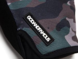 Guantes de Ciclismo - Woodland Camo - M