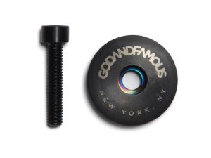 Titanium Top Cap Black