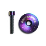 Titanium Top Cap - Oil Slick