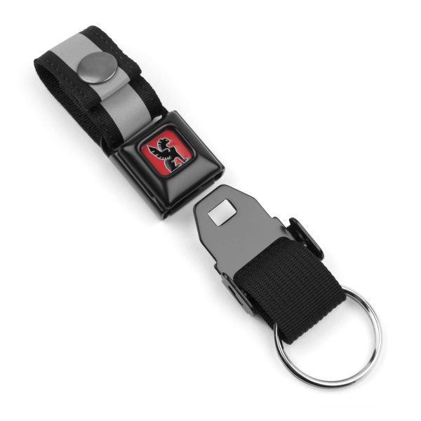 Mini key chain black - Chrome