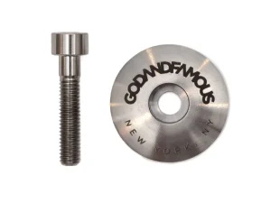 Titanium Top Cap - Raw